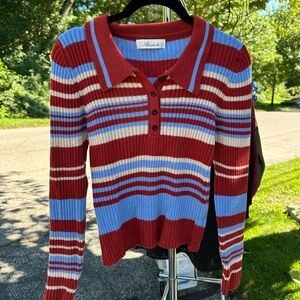 Striped Sweater Sz L